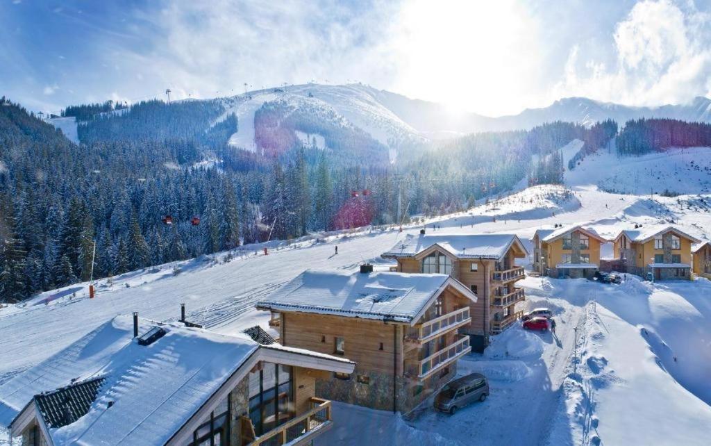 Chalet Jasna Wellness Apartment Maxim Jacuzzi & Sauna デマノブスカ・ドリーナ エクステリア 写真